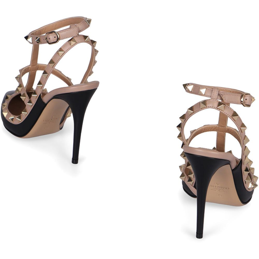 Women's 'Rockstud Patent' High Heel Sandals