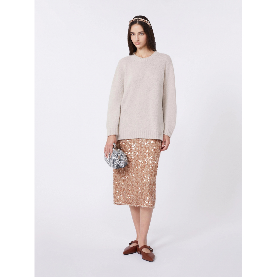 Women's 'Sequin' Midi Skirt