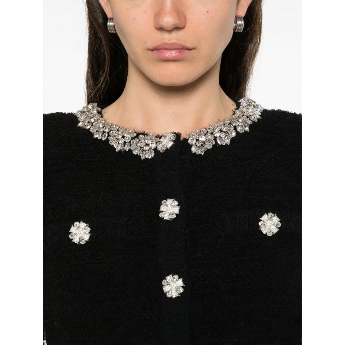 Women's 'Crystal Trim' Cardigan