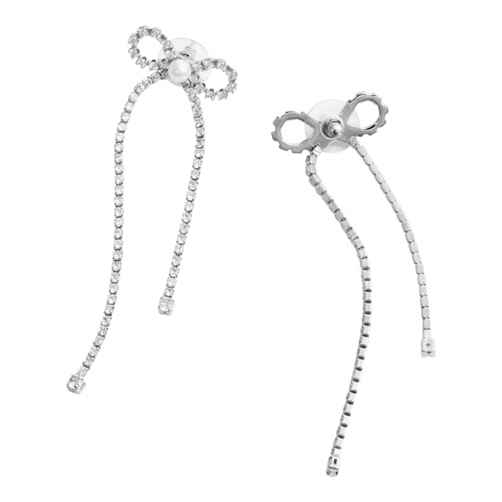 Boucles d'oreilles 'Crystal Droplet Bow' pour Femmes