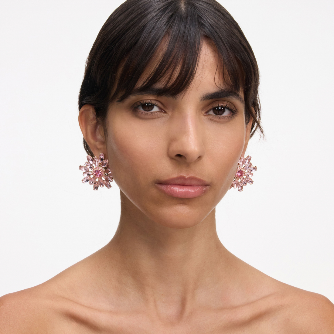Boucles d'oreilles 'Crystal Flower' pour Femmes