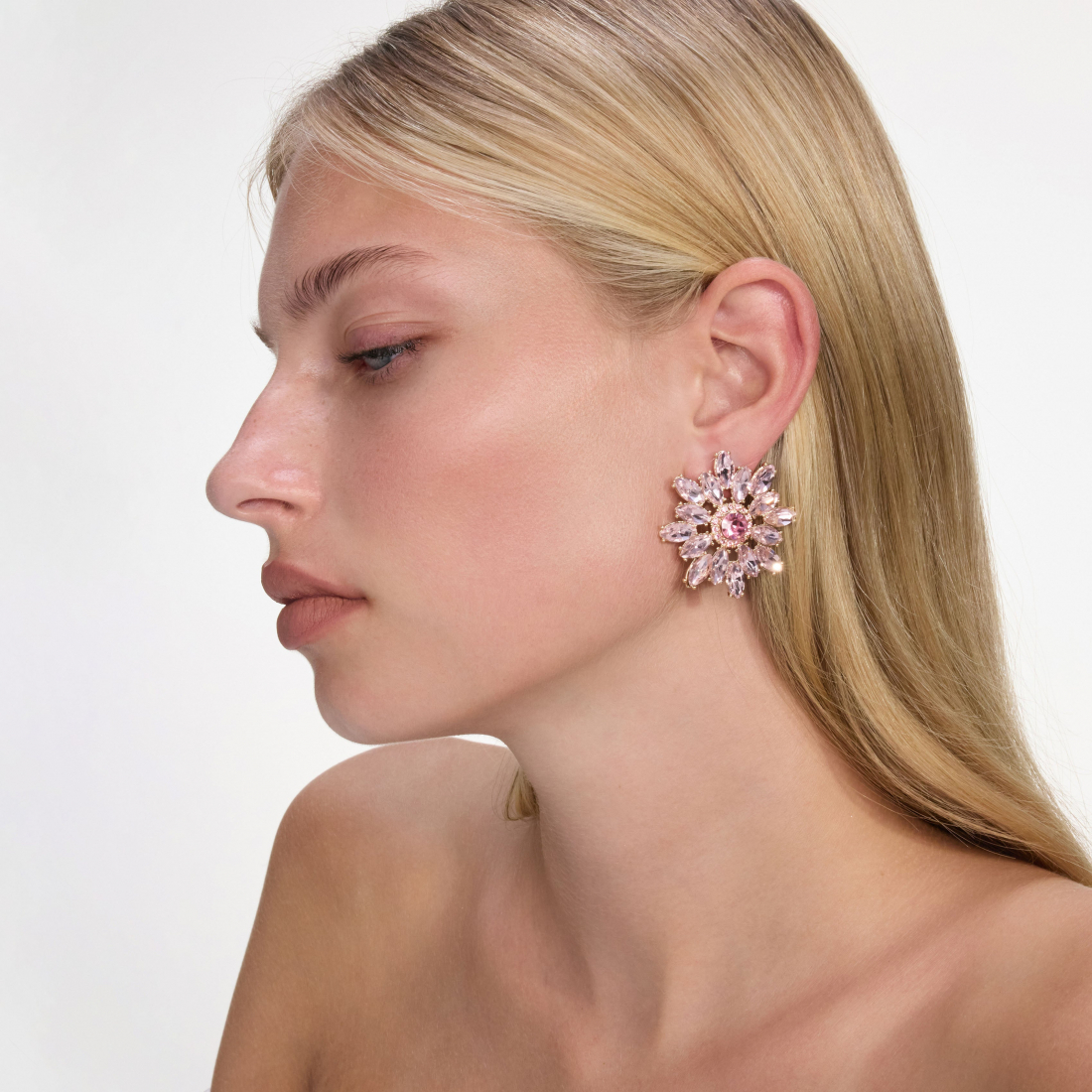Boucles d'oreilles 'Crystal Flower' pour Femmes