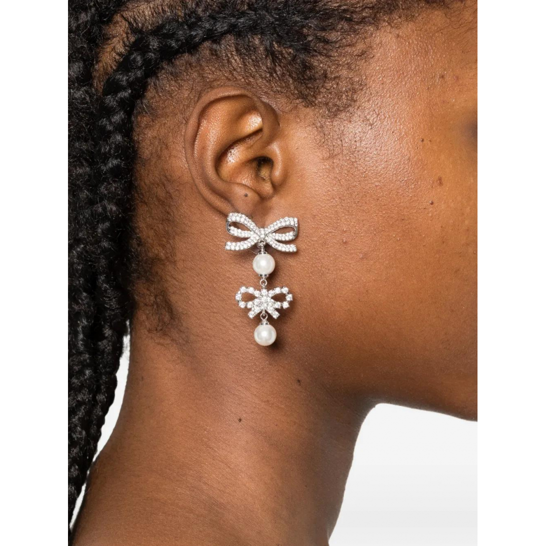 Boucles d'oreilles 'Double Bow' pour Femmes