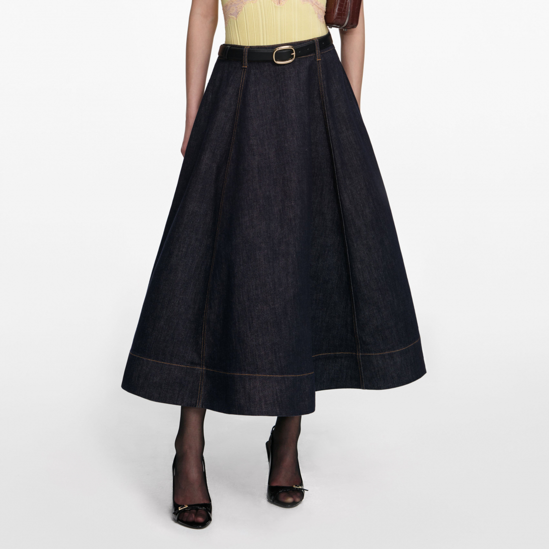 Women's 'Flared' Midi Skirt