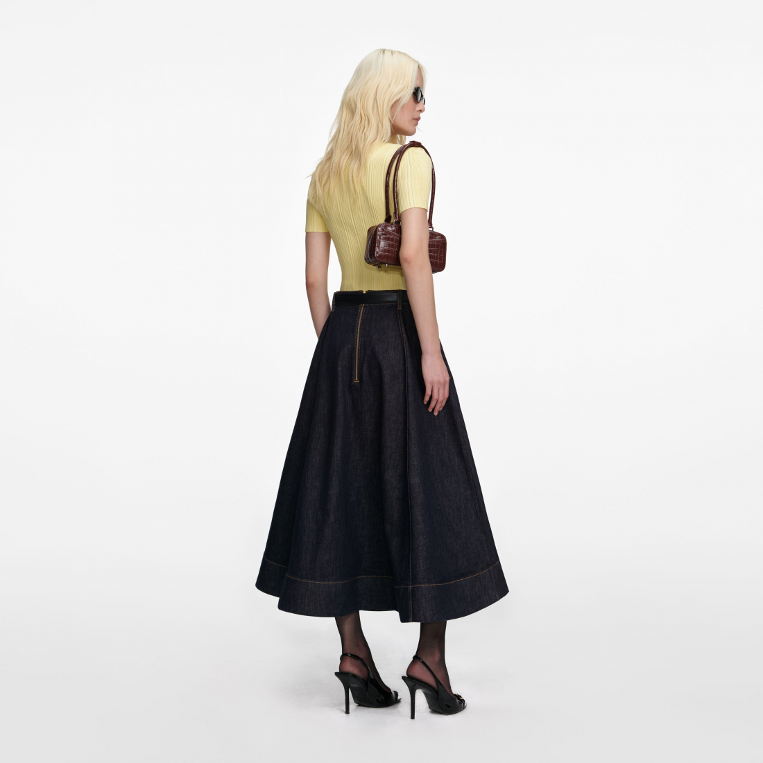 Women's 'Flared' Midi Skirt