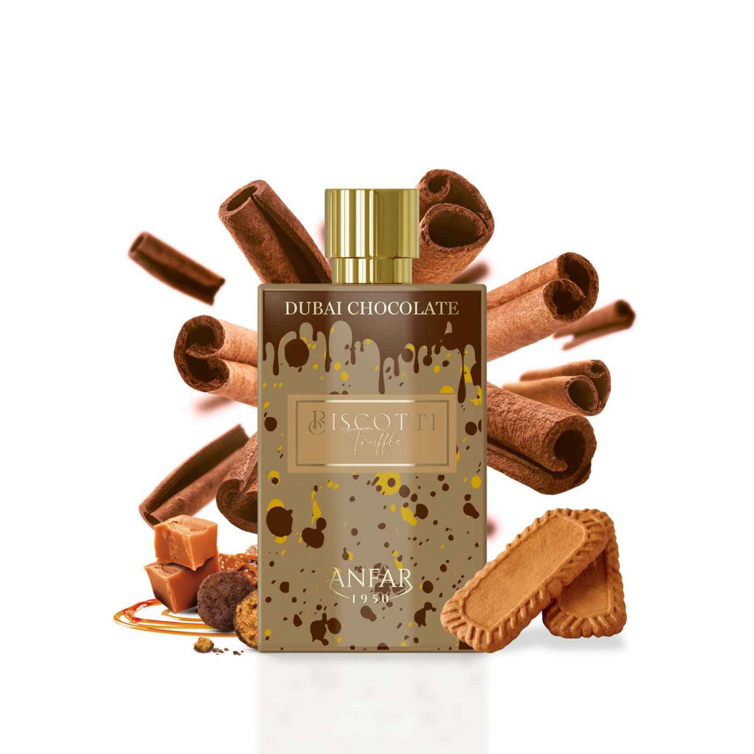 'Dubai Chocolate Biscotti Truffle' Perfume Extract - 80 ml