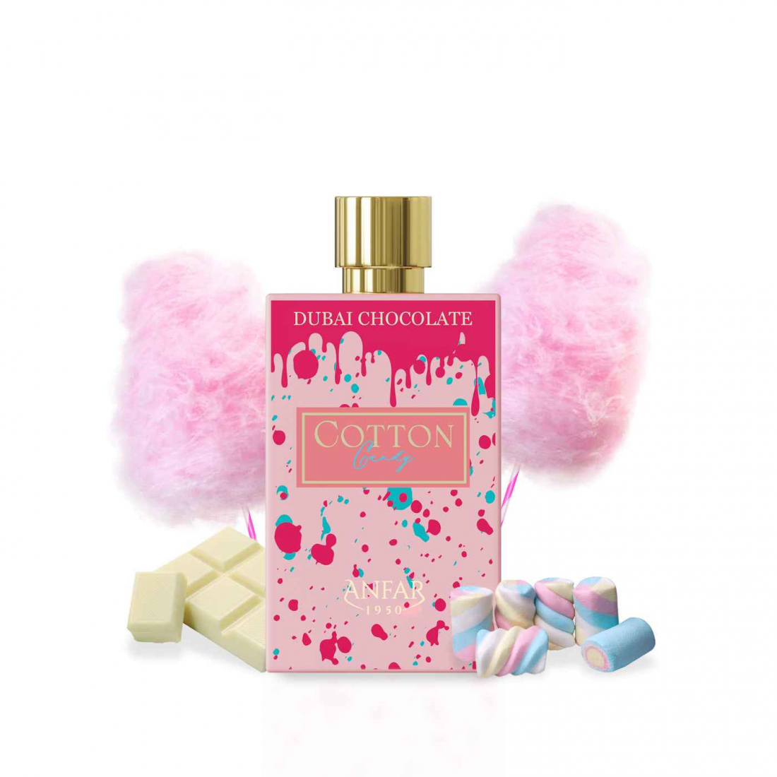 'Dubai Chocolate Cotton Candy' Perfume Extract - 80 ml
