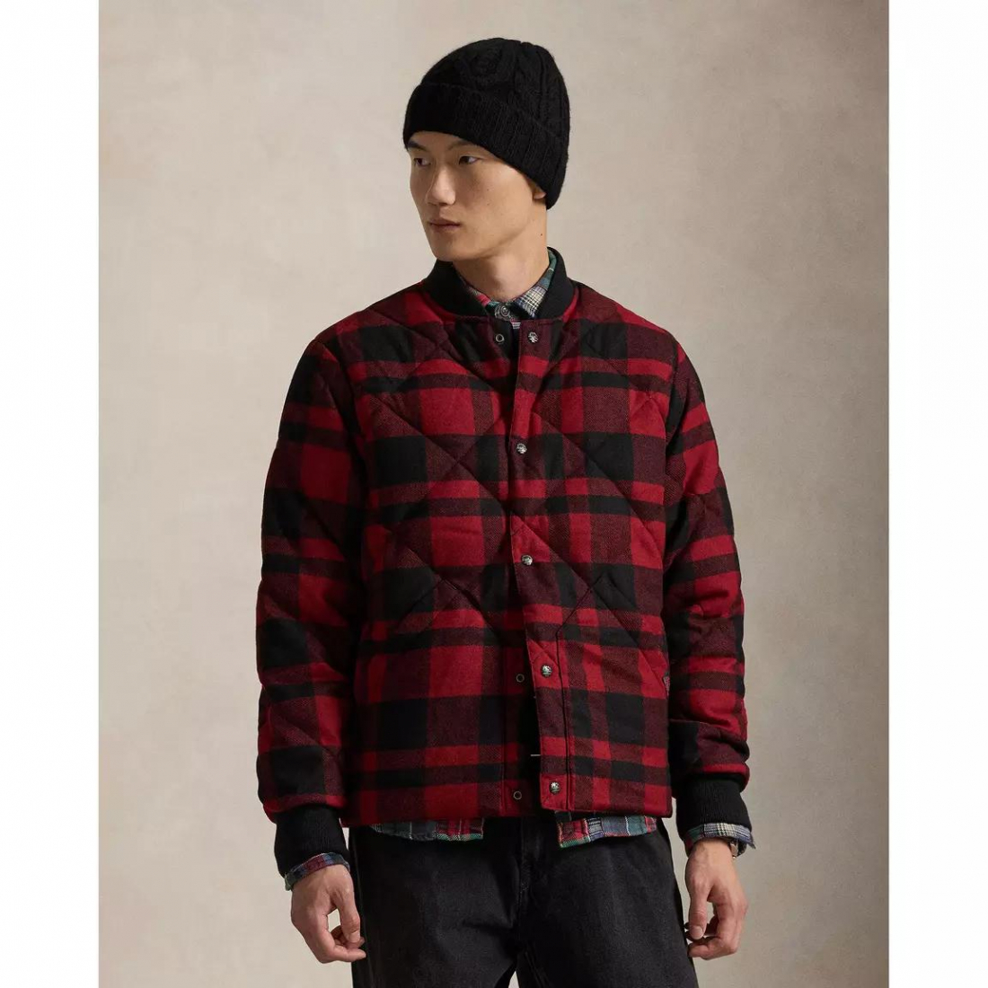 'Buffalo Check' Bomberjacke für Herren