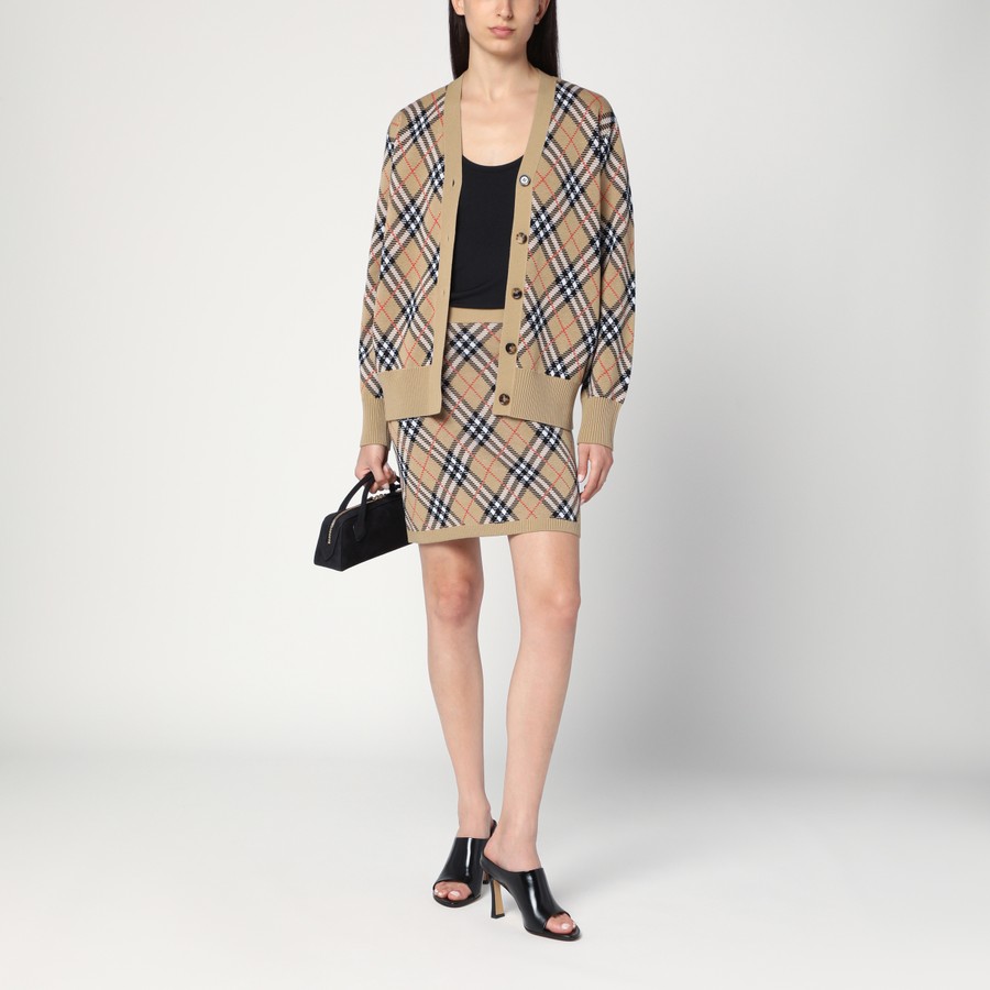 'Embroidered' Mini Rock für Damen