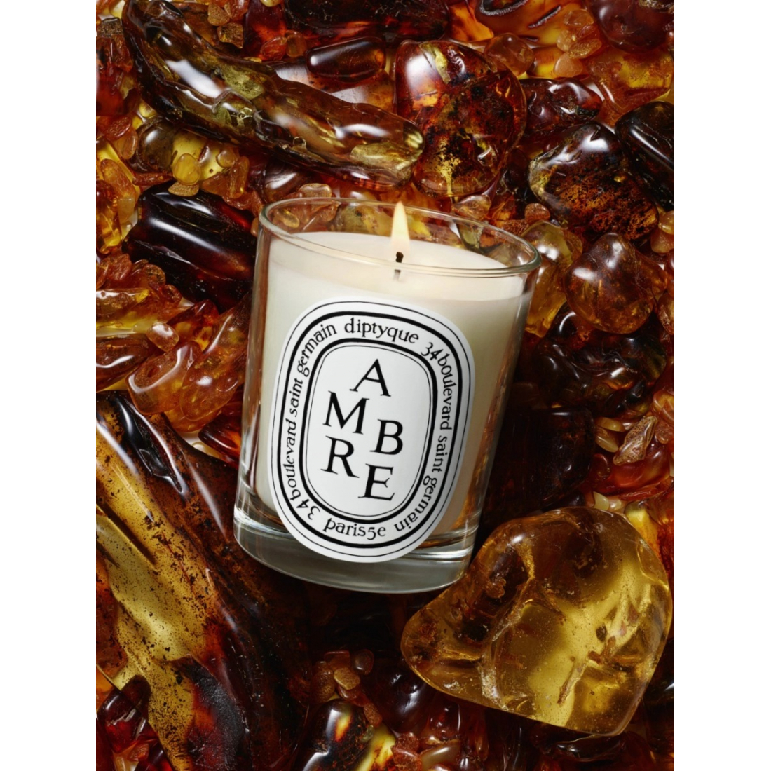 'Ambre' Duftende Kerze - 190 g