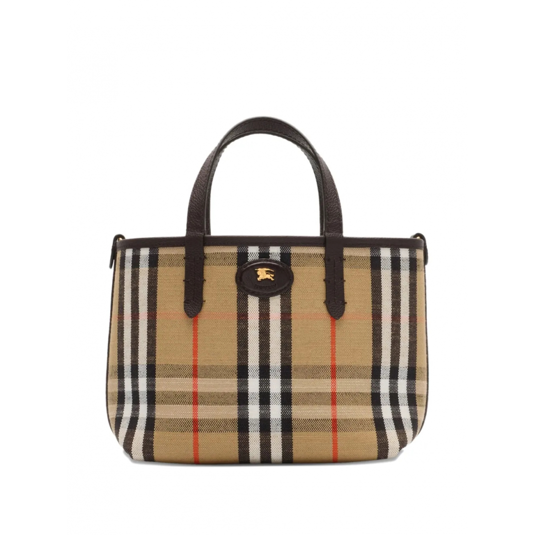 Sac Cabas 'Mini Bloomsbury Reversible Check' pour Femmes
