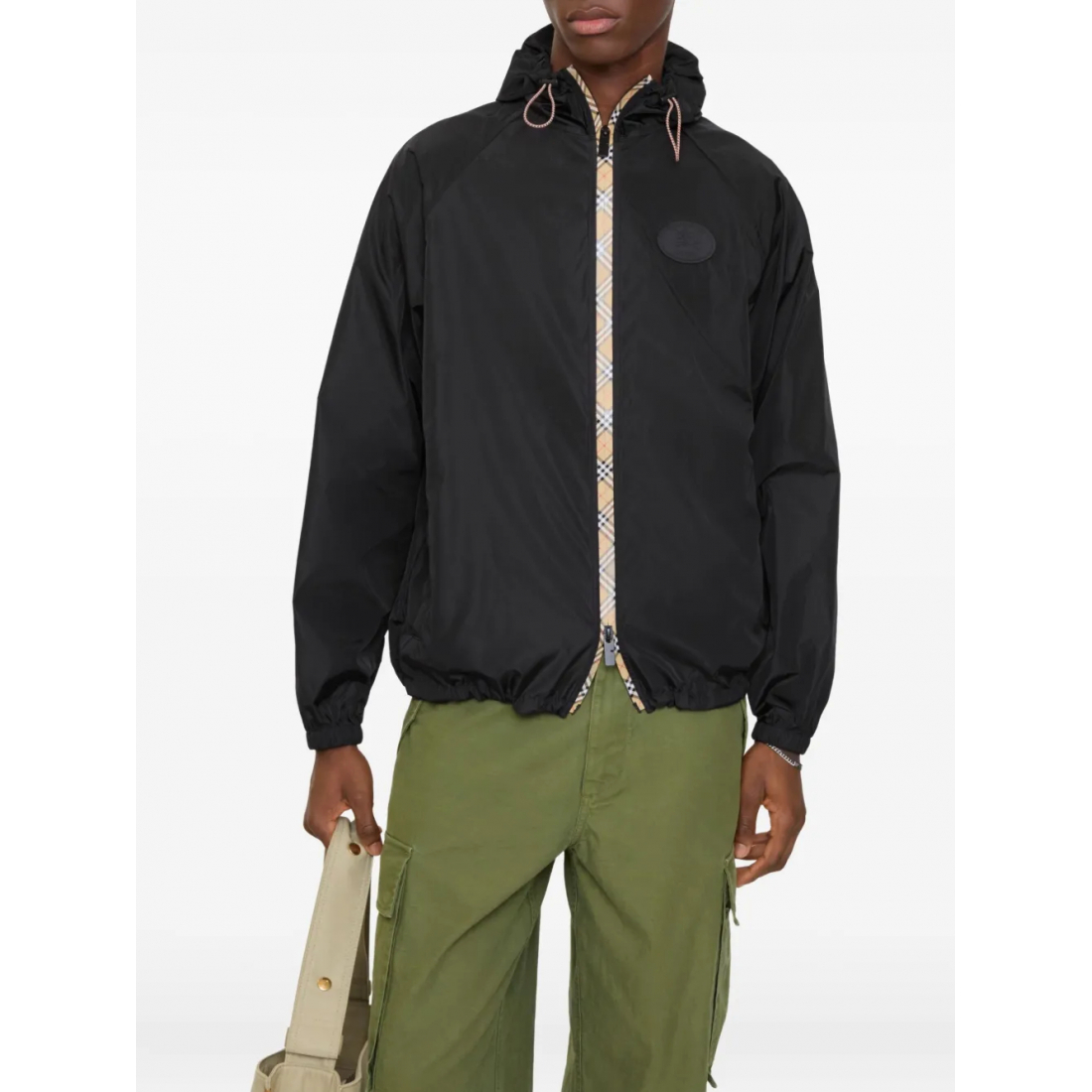Men's 'Zip-Up Hooded' Rain Jacket