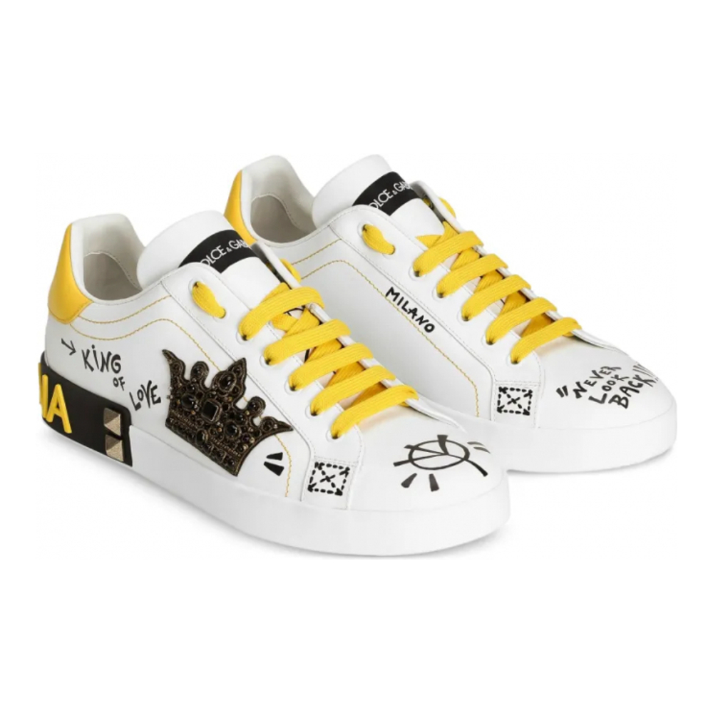 Men's 'Stud-Detail' Sneakers