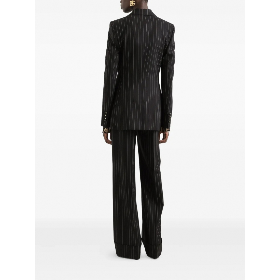 Women's 'Striped Single-Breasted' Blazer