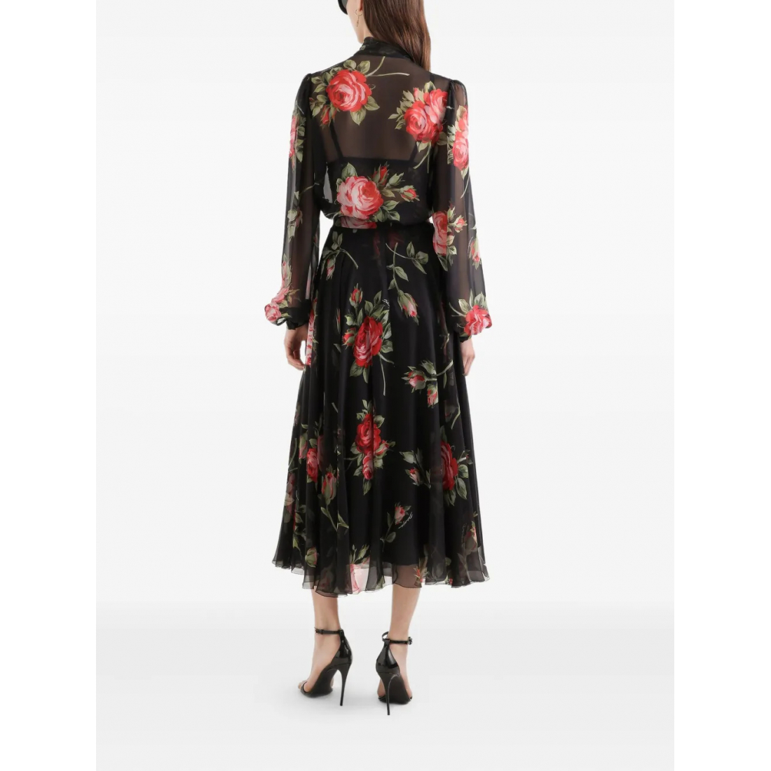 Women's 'Floral' Midi Skirt