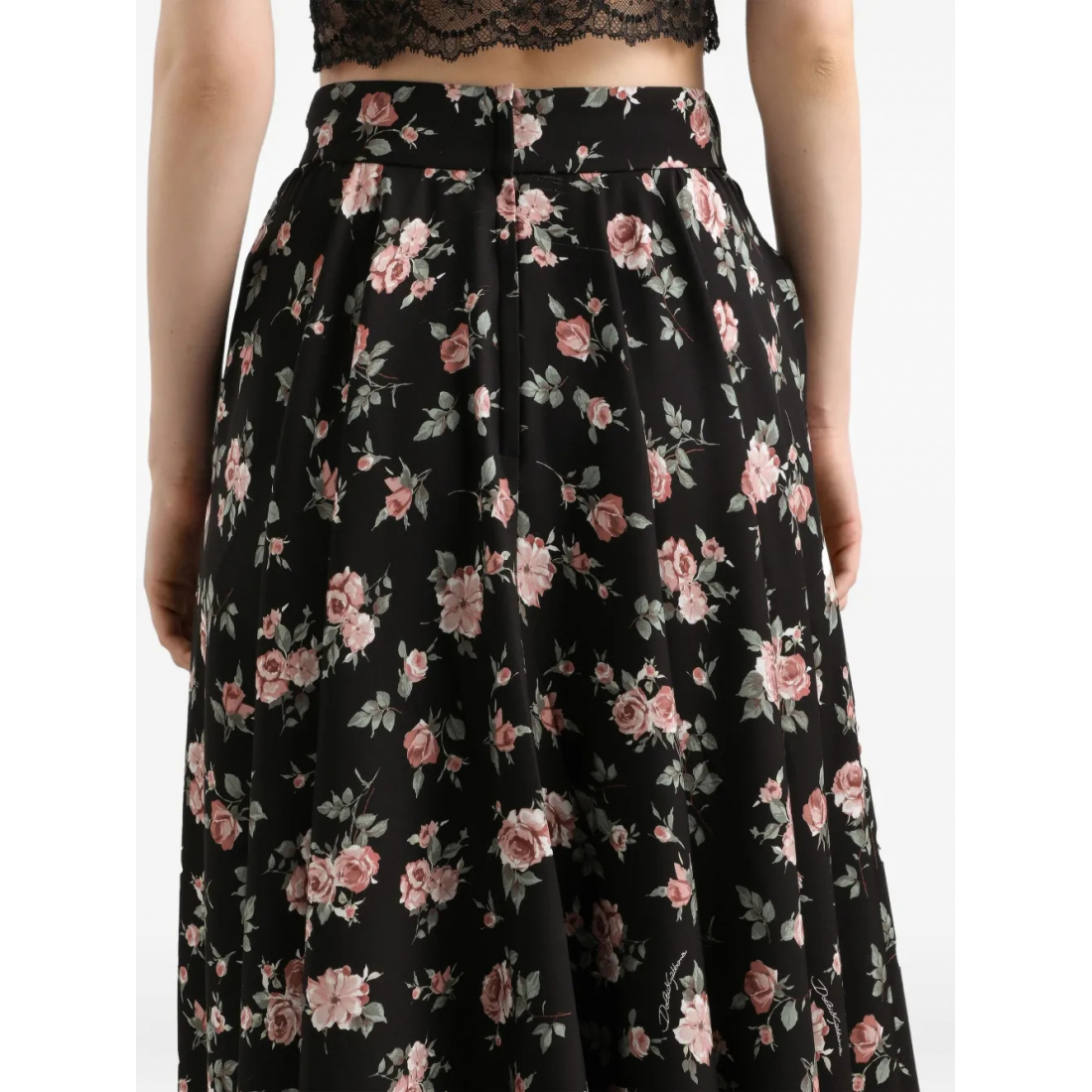 Women's 'Floral-Print' Midi Skirt