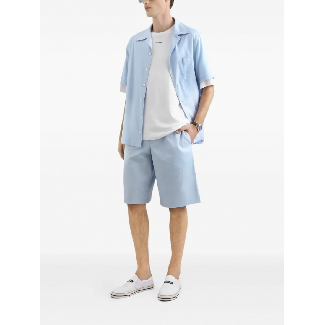 Men's 'Logo-Lettering' T-Shirt