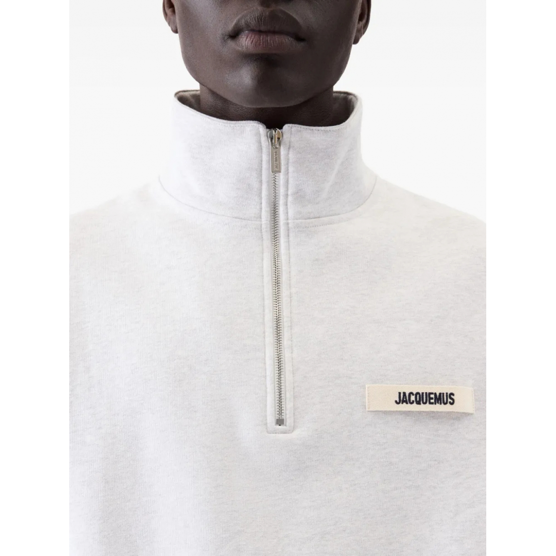 'Half-Zip' Sweatshirt für Herren