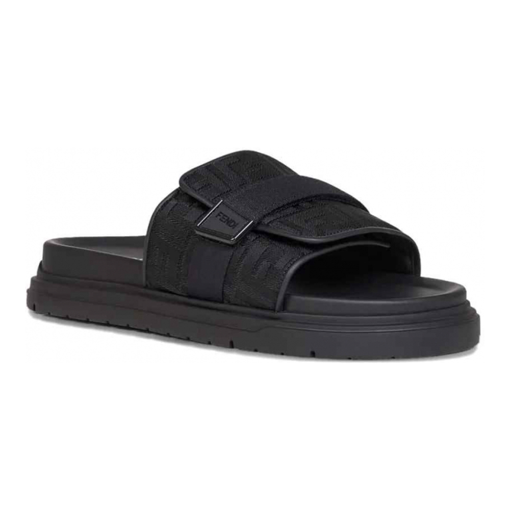 'Jacquard Strap' Badesandale für Herren