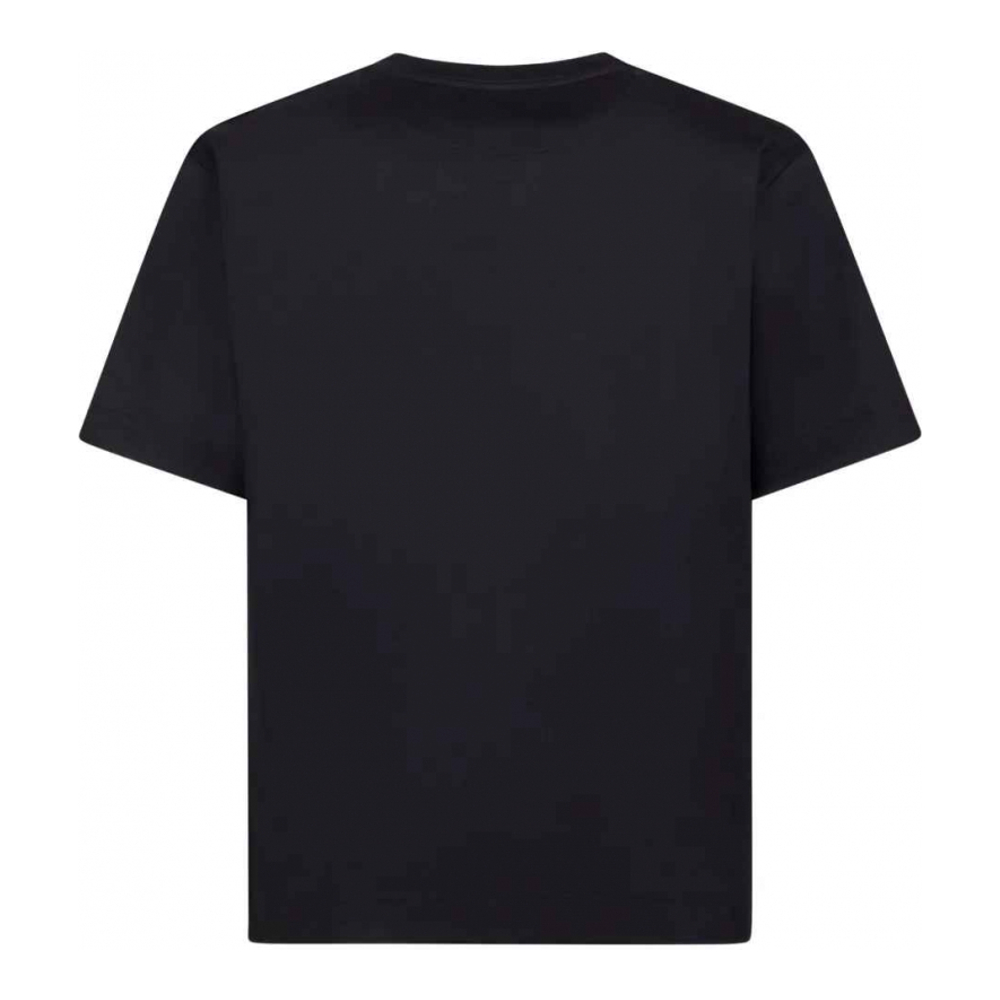 'Jacquard Patch' T-Shirt für Herren