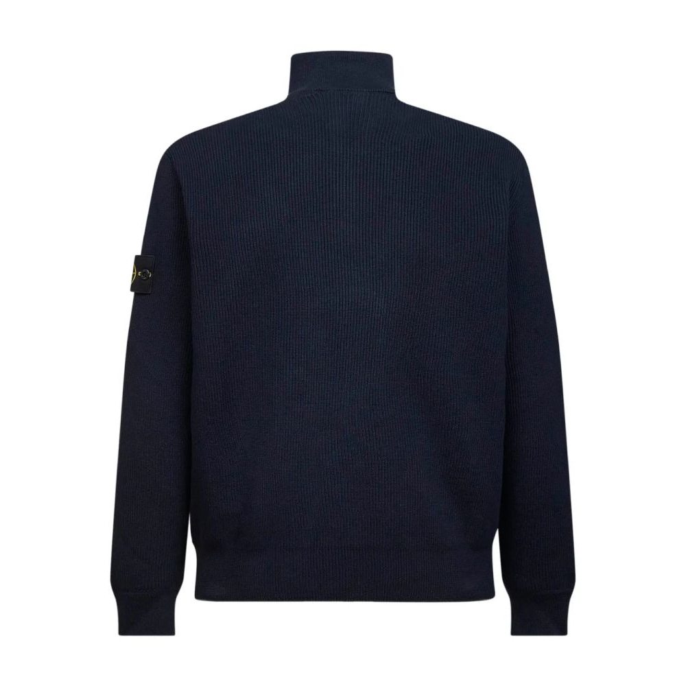 Men's 'Ribbed Stand-Collar' Cardigan