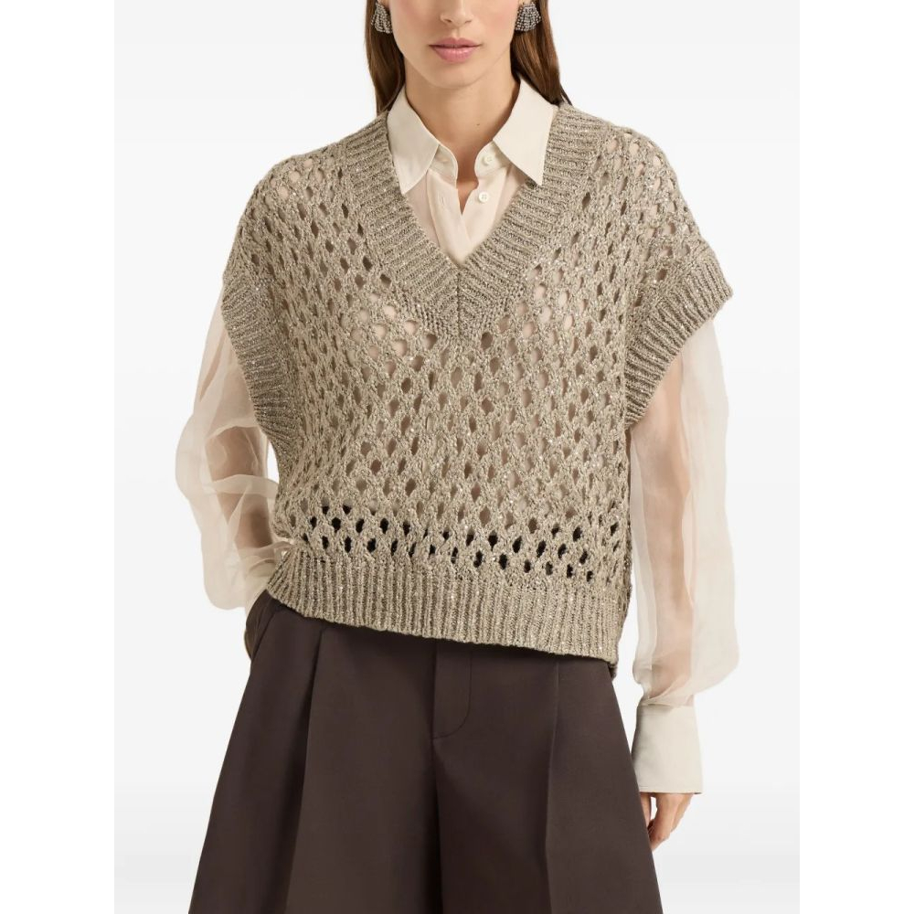 Ärmelloses Top für Damen