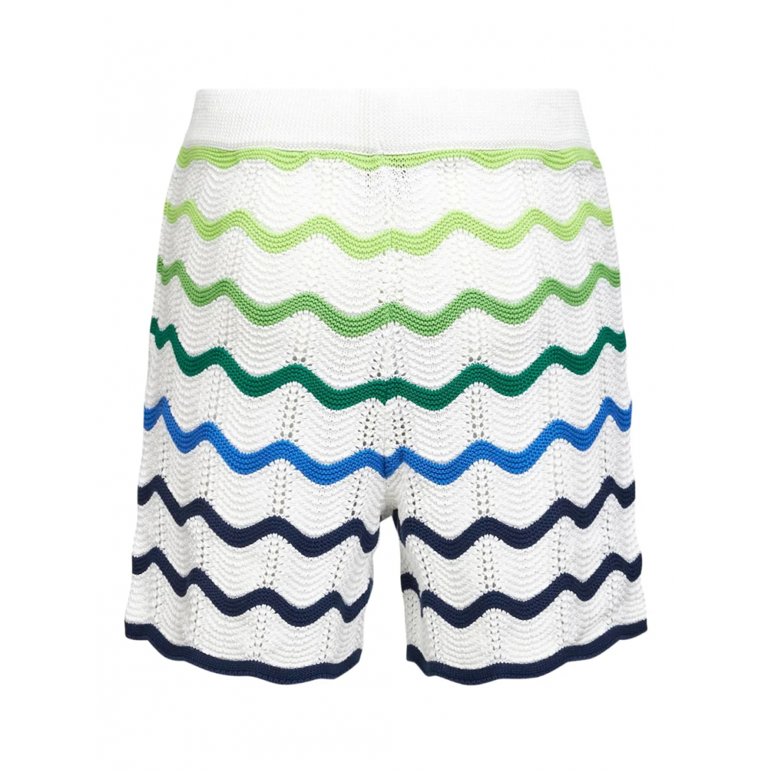 Men's 'Elasticated Scalloped Knit' Shorts