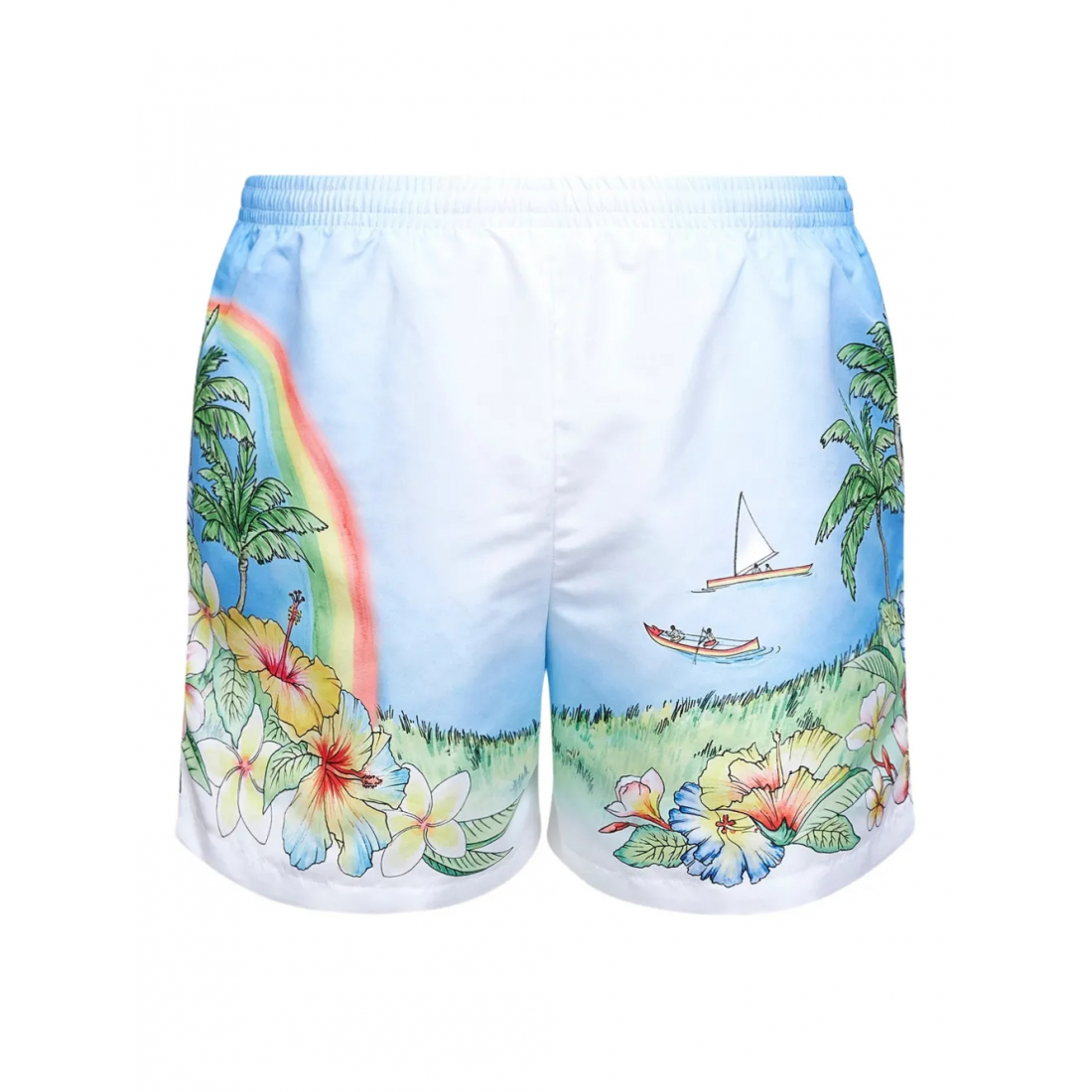 Short 'Aloha-Print' pour Hommes