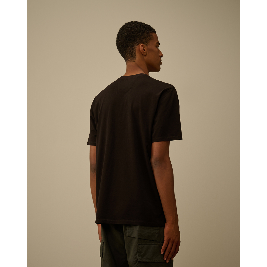 Men's '30/1 Short Sleeve Logo Label' T-Shirt
