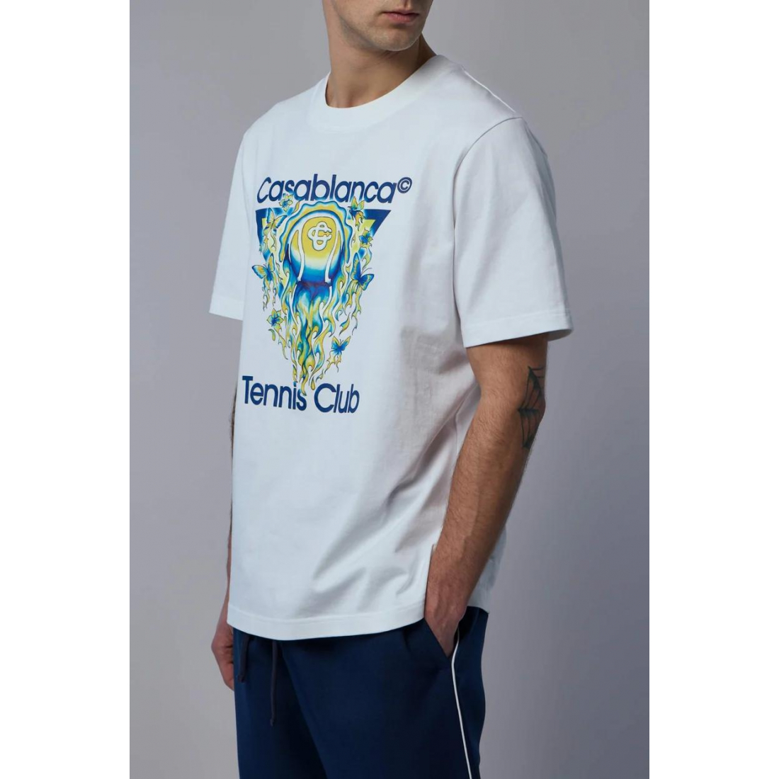 Men's 'Tennis Club Graphic-Print' T-Shirt