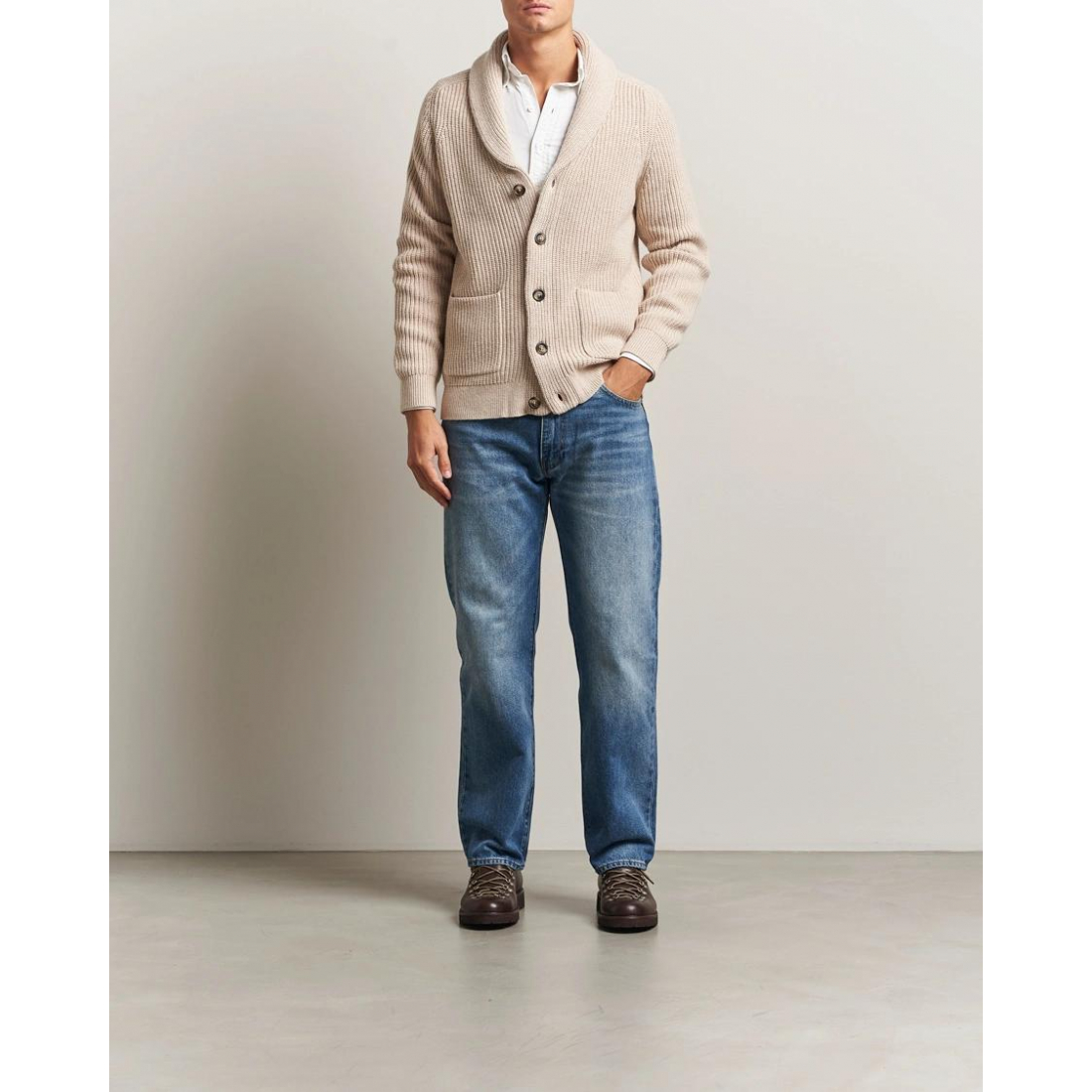 Cardigan 'Shawl-Collar' pour Hommes