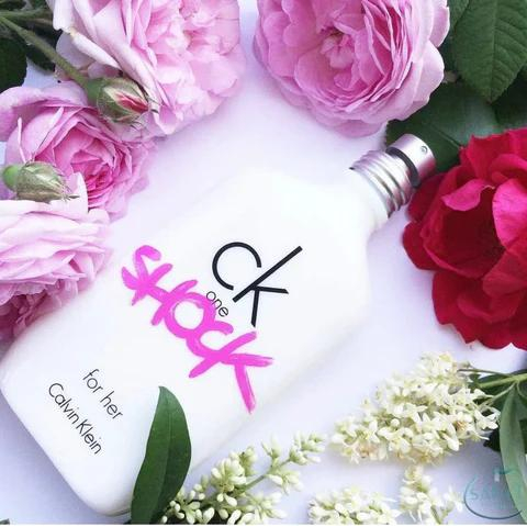 'CK One Shock For Her' Eau De Toilette - 100 ml