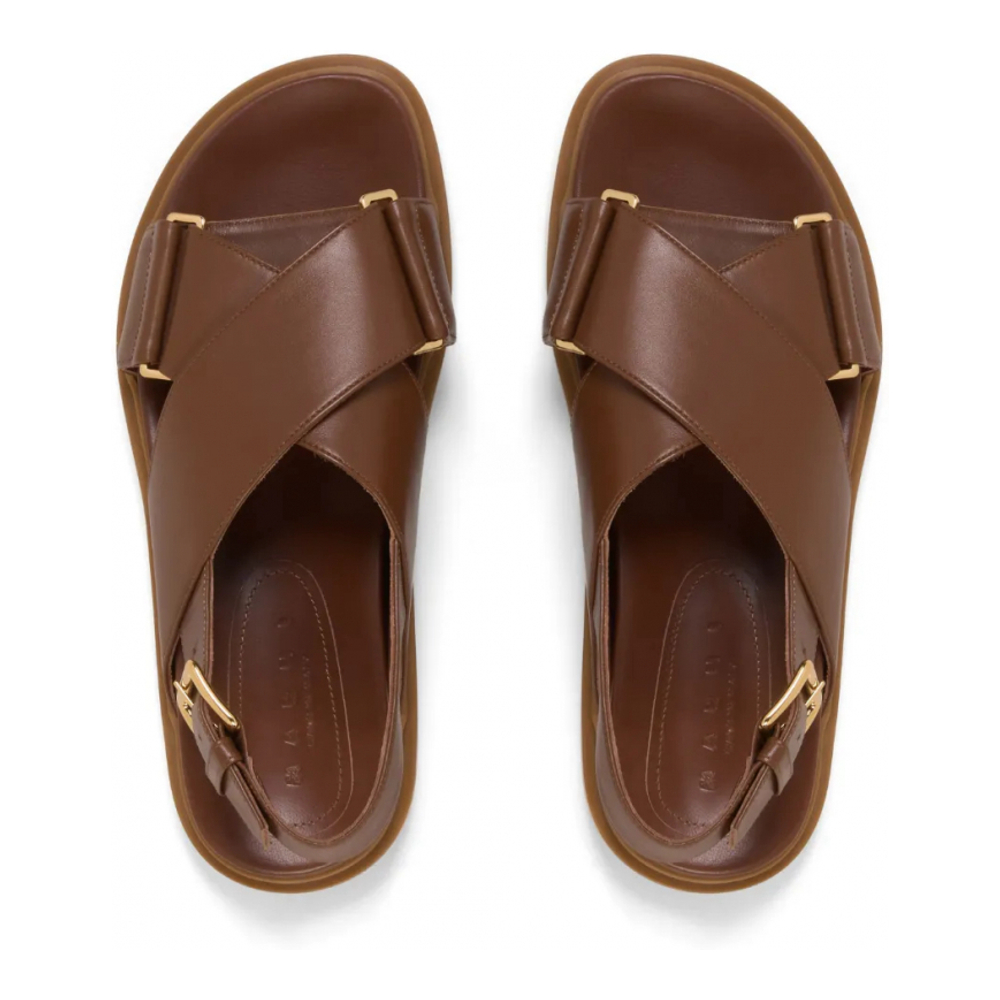 Sandales plates 'Fussbet' pour Femmes