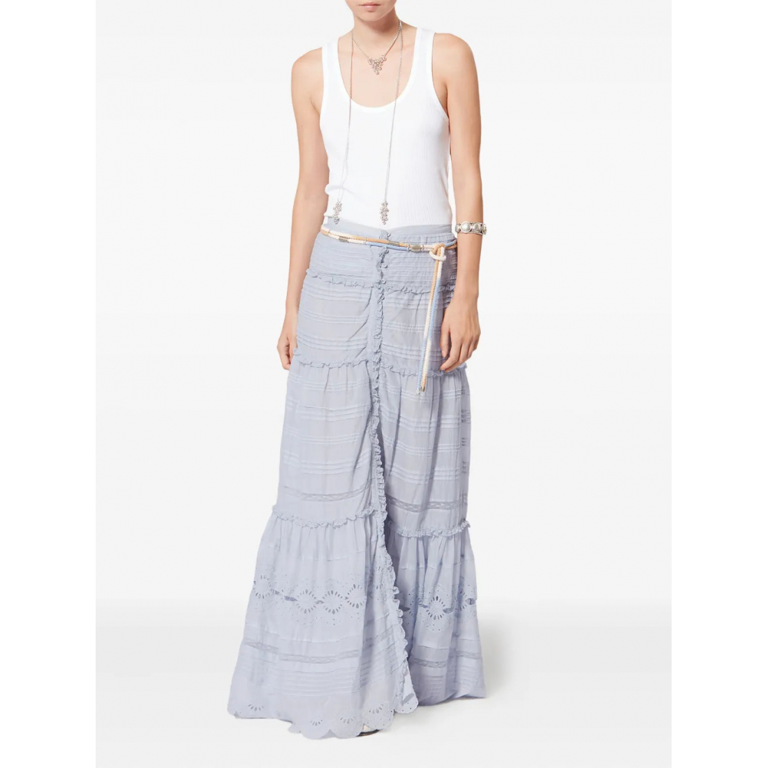 Women's 'Paoline Tiered' Maxi Skirt