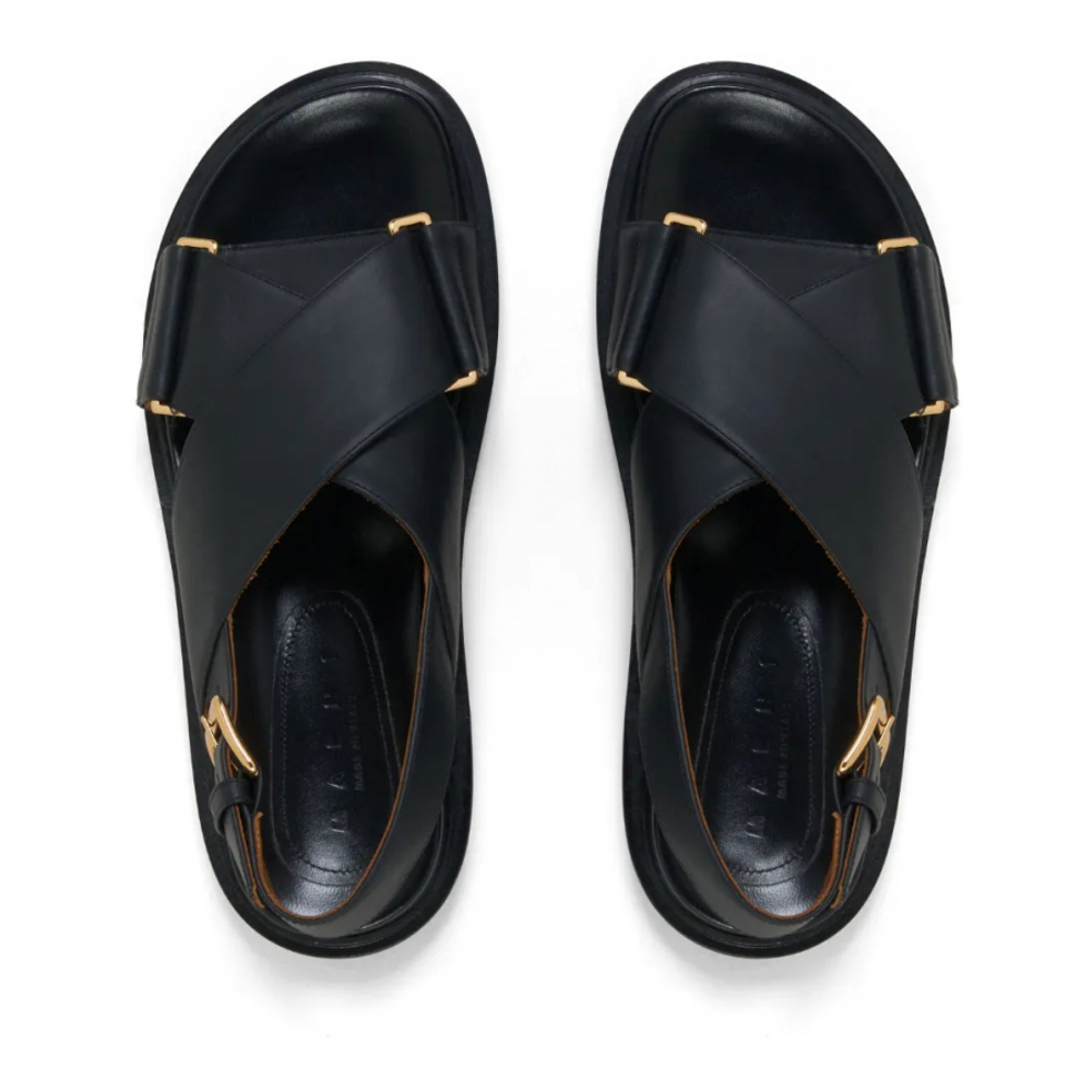 Sandales plates 'Fussbet' pour Femmes