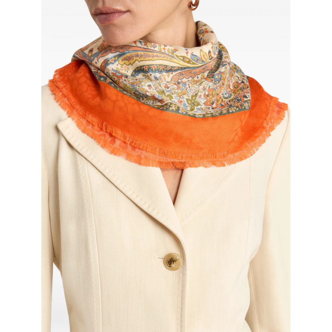 Women's 'Floral-Paisley' Shawl