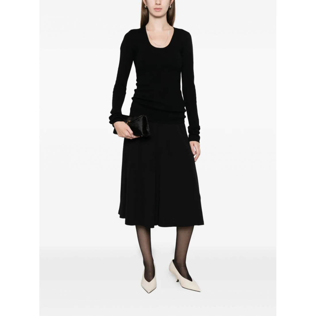 Women's 'Fluid' Midi Skirt