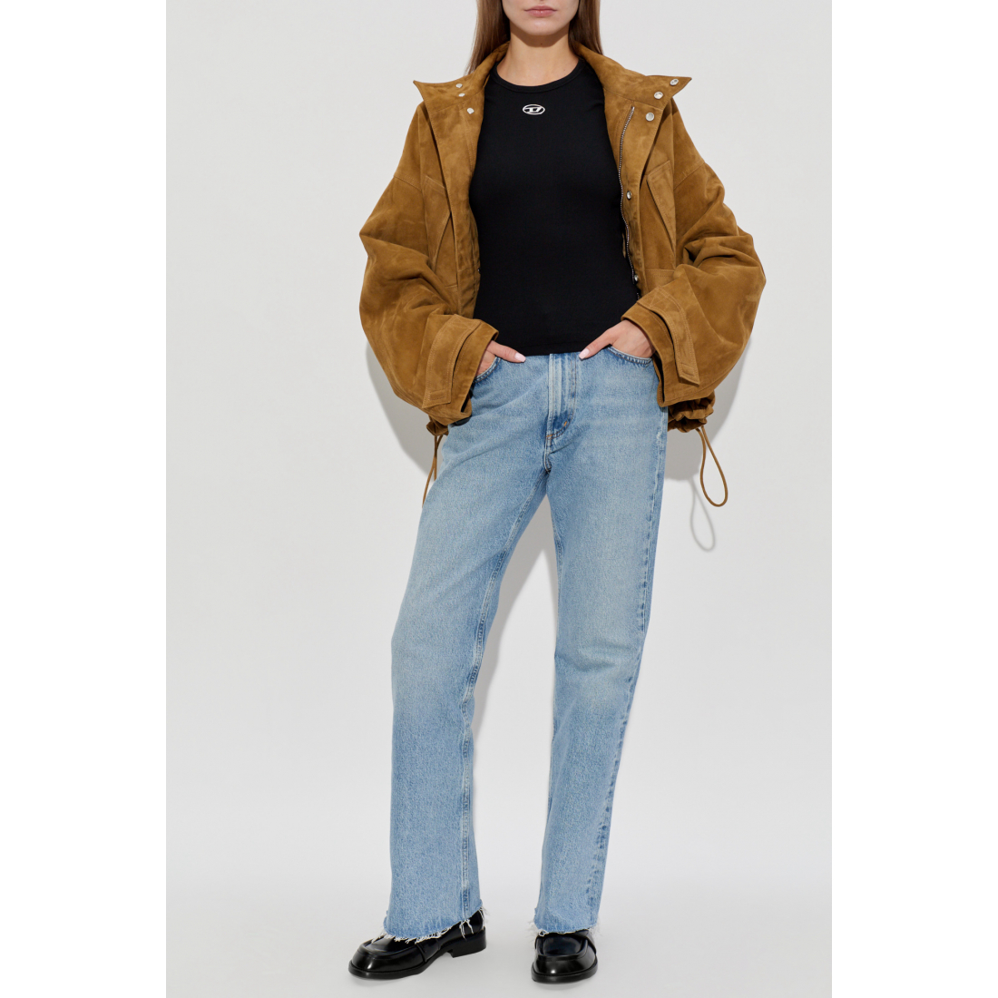 'T-Ele-Long-Od' T-Shirt für Damen