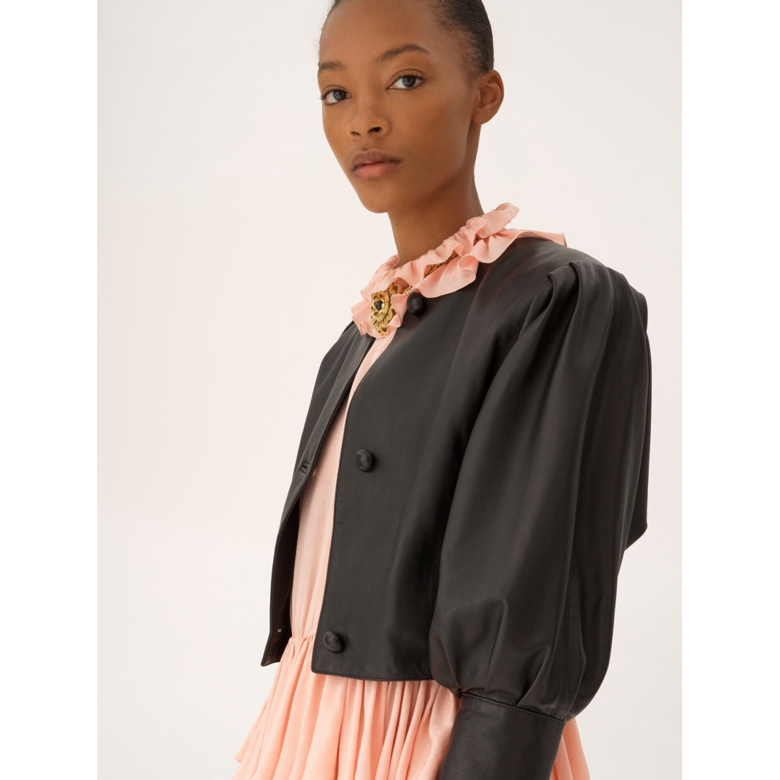 Veste courte 'Collarless' pour Femmes