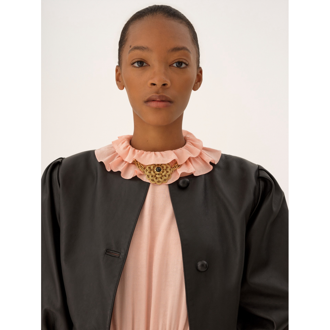 Veste courte 'Collarless' pour Femmes