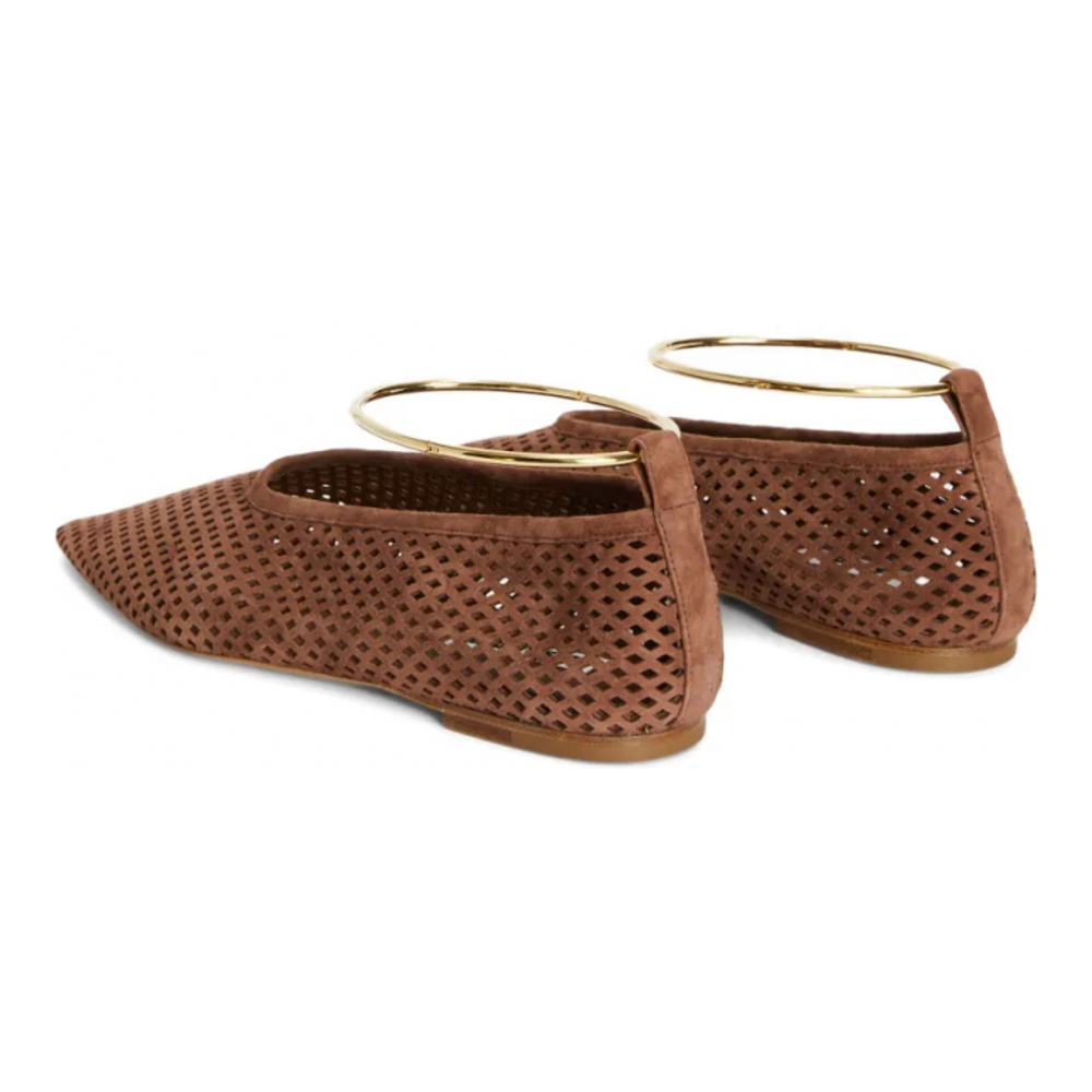 Ballerines 'Perforated-Design Pointed-Toe' pour Femmes