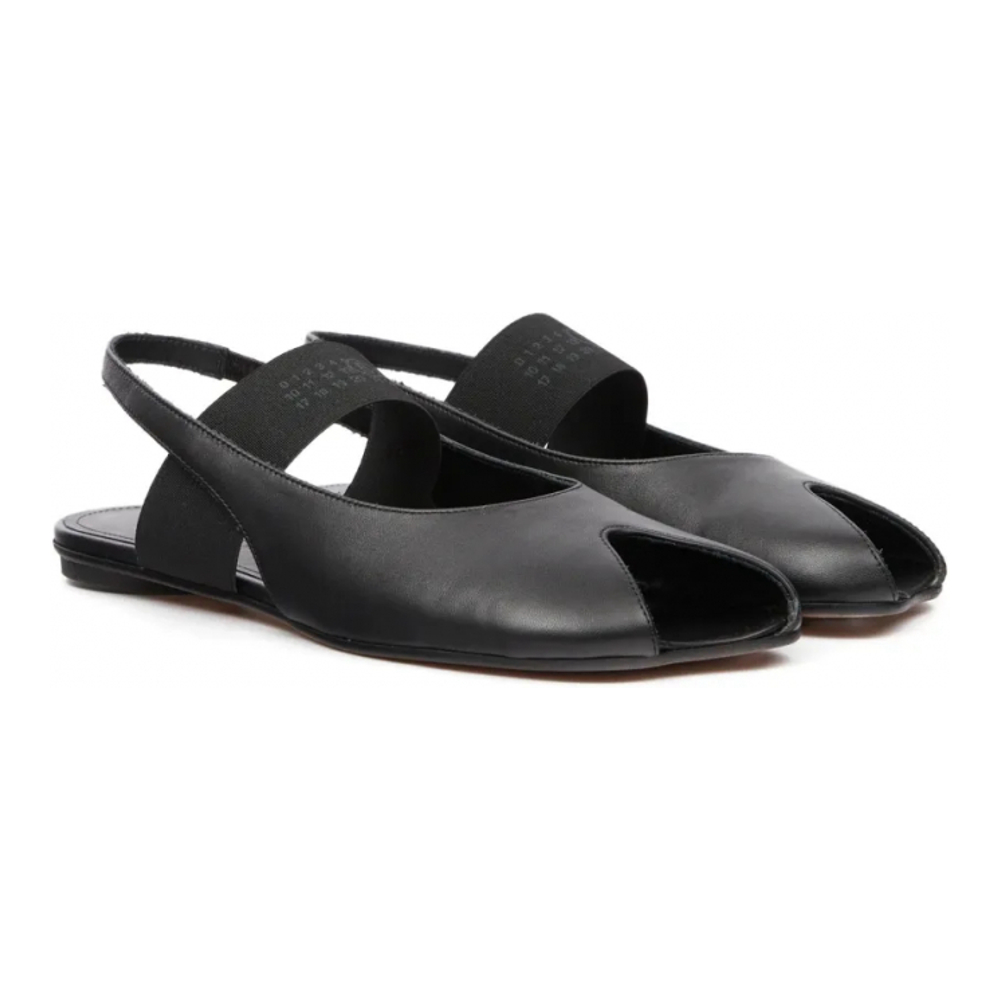 Sandales plates 'Open-Toe' pour Femmes