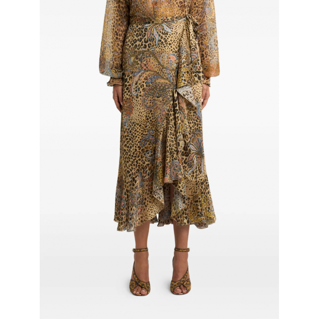 Women's 'Peau D'Ange' Midi Skirt