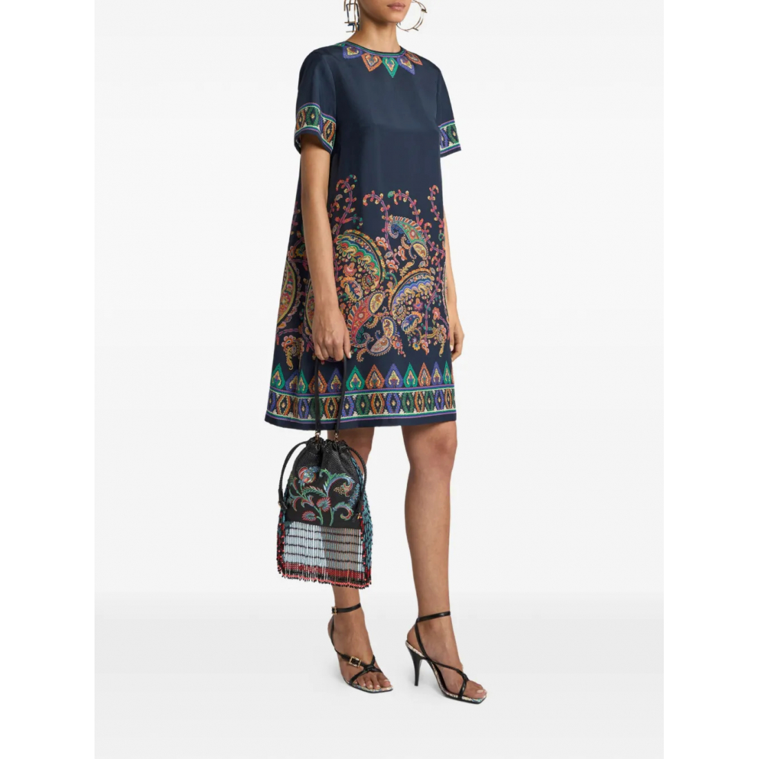 Women's 'Paisley-Print' Tunic Dress