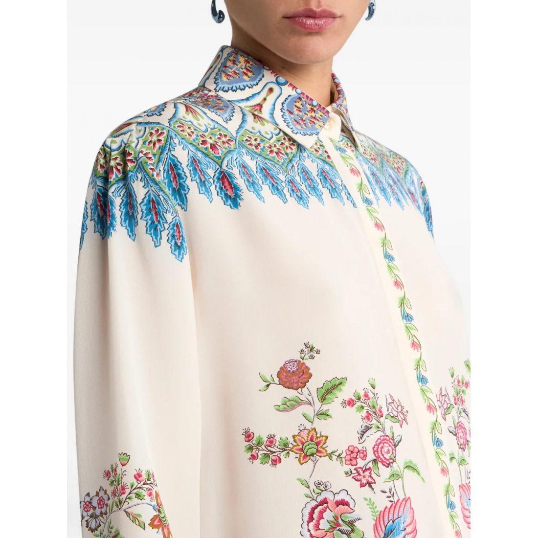 Women's 'Floral-Print' Shirt