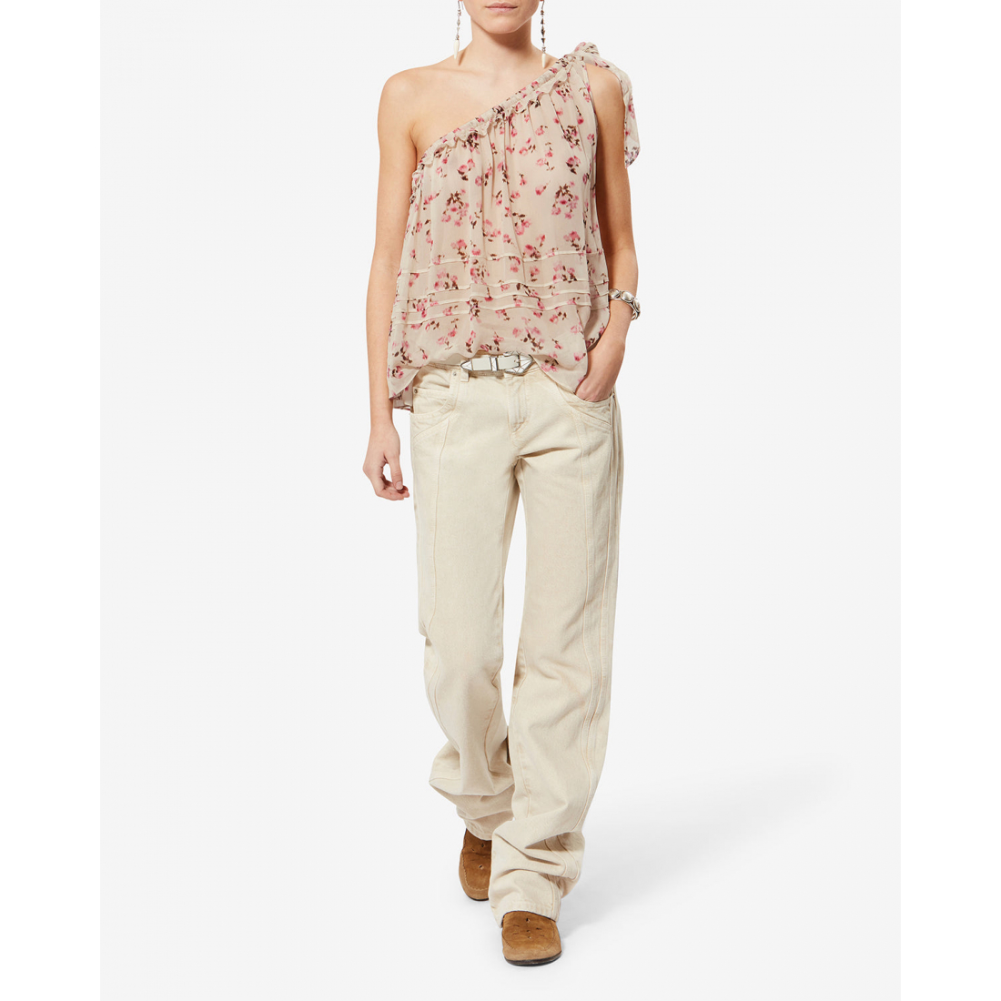 'Loeva' Ein Schulter Oberteil für Damen