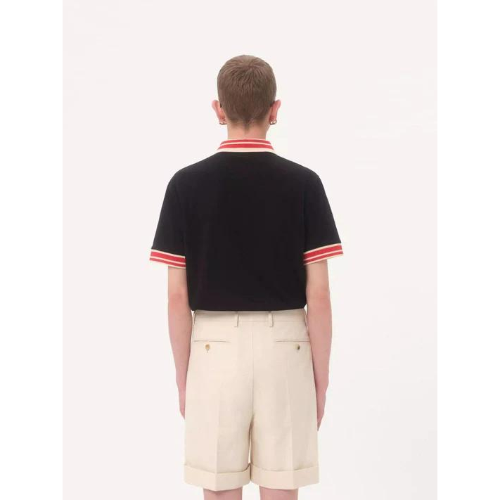 Men's 'VLogo Signature-Patch' Polo Shirt