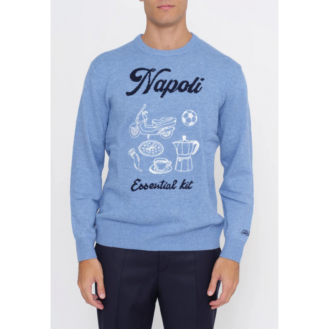 Pull 'Artwork-Embroidered' pour Hommes