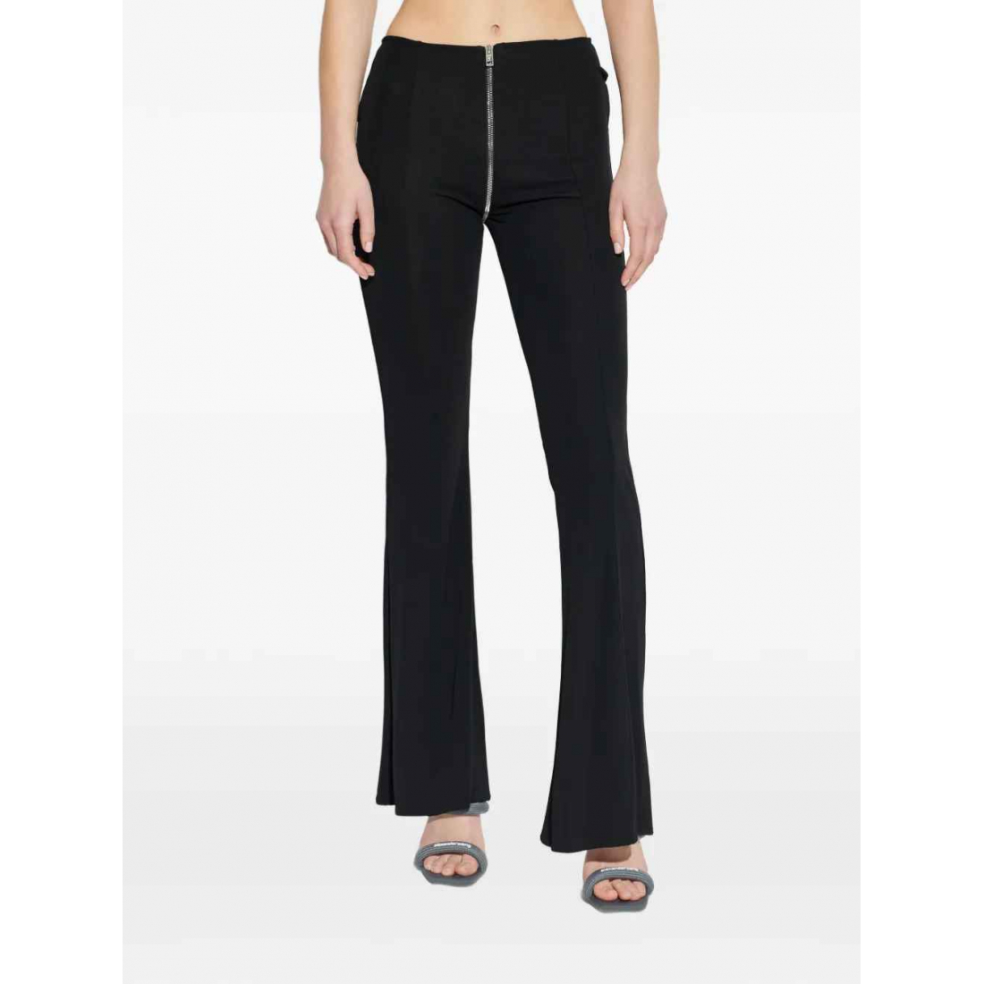 Women's 'Zip-Detail Flared' Trousers