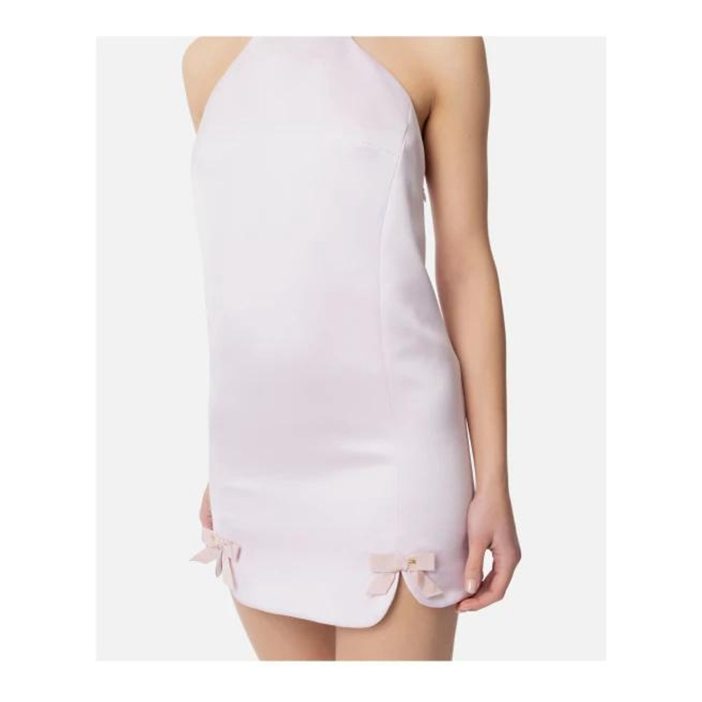 Women's 'Bow Detail Halterneck' Dress